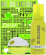 Fragrances, Perfumes, Cosmetics DKNY Be Delicious - Set (edp/30 ml + sh/mousse/150 ml)