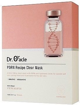 Polynucleotides Sheet Face Mask - Dr. Oracle Pdrn Recipe Clear Mask — photo N1