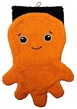 Kids Puppet Bath Sponge 'Octopus Paul' - Fuernis Wash Glove Big — photo N1
