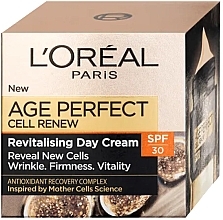 Revitalizing Day Face Cream SPF 30 - L'oreal Paris Age Perfect Revitalising Day Cream — photo N1