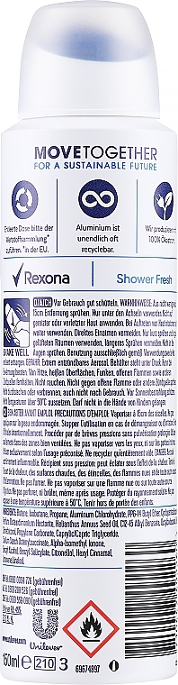 Deodorant-Spray "Shower Fresh" - Rexona Shower Fresh — photo N2