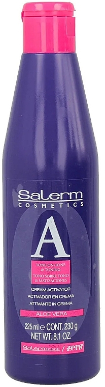 Aloe Vera Cream Activator - Salerm Color Soft Tone On Tone & Toning Aloe Vera Cream Activator — photo N2