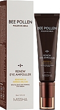 Repairing Eye Cream - Missha Bee Pollen Renew Eye Ampouler — photo N2