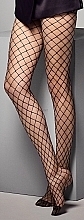 Fragrances, Perfumes, Cosmetics Fishnet Women Tights 'Rete Maxi', nero - Veneziana