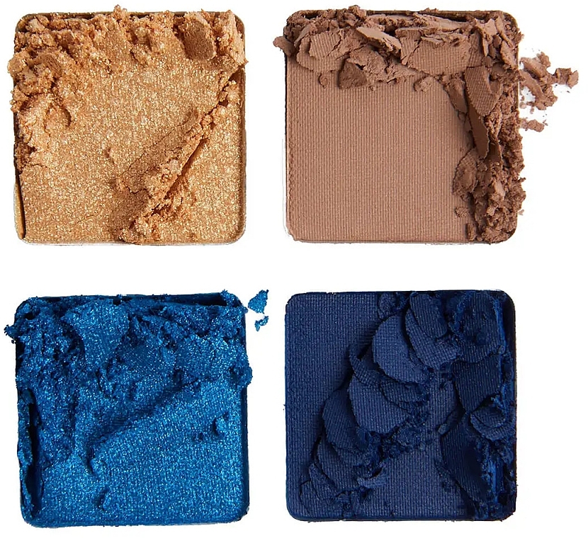 Eyeshadow Palette - BH Cosmetics Mesmerizing In Mykonos Shadow Quad — photo N4