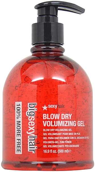 Dryer Styling Gel - SexyHair BigSexyHair Blow Dry Volumizing Gel Big Time Blow Dry Gel — photo N3