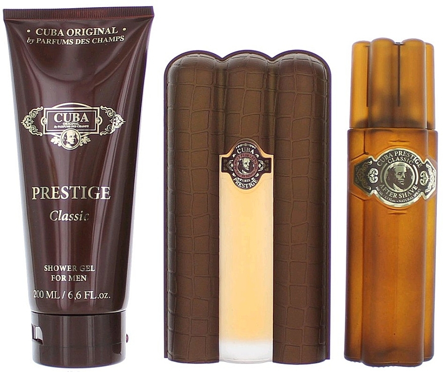 Cuba Prestige - Set (edt/90ml + sh/gel/200ml + as/100ml)	 — photo N1