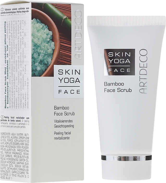 Bamboo Face Scrub - Artdeco Skin Yoga Face Bamboo Face Scrub — photo N4