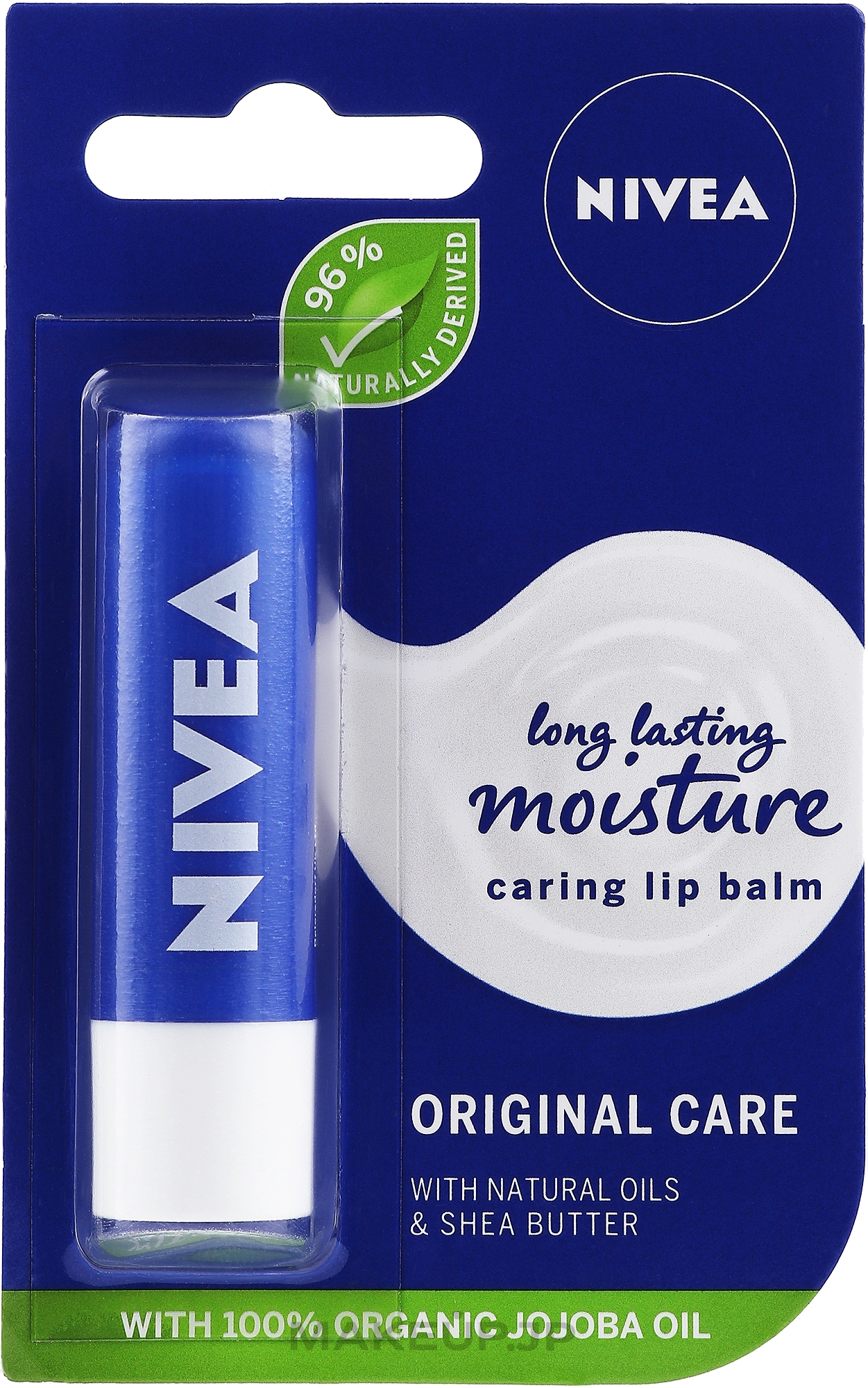 Lip Balm "Base Care" - NIVEA Original Care 24H Lip Balm — photo 4.8 g