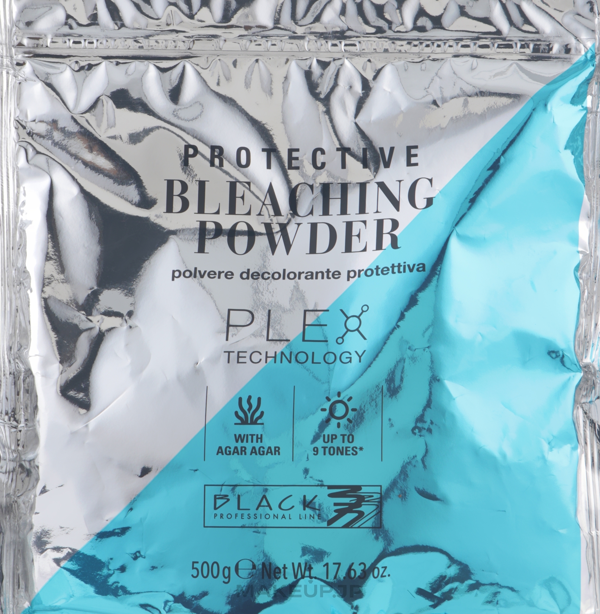 Bleaching Powder (doypack) - Black Professional Line Bleaching Powder Plex Technology — photo 500 g