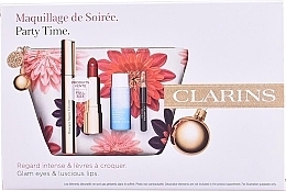 Fragrances, Perfumes, Cosmetics Set, 5 products - Clarins Mascara Supra Volume Black Set