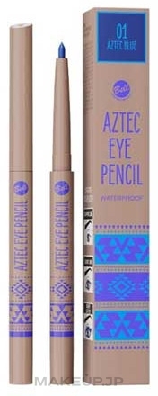 Waterproof Eyeliner - Bell Aztec Waterproof Eye Pencil — photo 01 - Aztec Blue