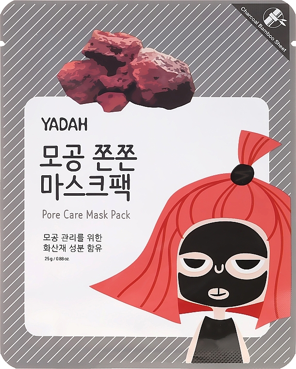 Pore Tightening Face Sheet Mask - Yadah Pore Care Mask Pack  — photo N1