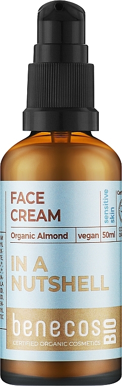 Almond Oil Face Cream - Benecos Bio Organic Almond Face Cream — photo N1