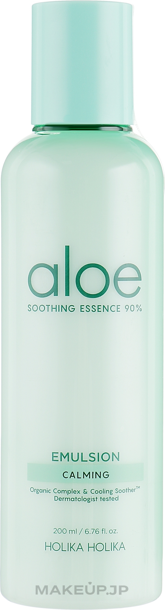 Moisturizing Face Emulsion - Holika Holika Aloe Soothing Essence 90% Emulsion Calming — photo 200 ml