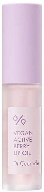 Resveratrol & Cranberry Extract Lip Oil - Dr.Ceuracle Vegan Active Berry Lip Oil — photo N1