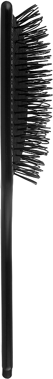 Wide Hair Brush C0265, black with hook bristles - Rapira — photo N3