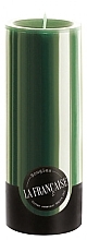 Fragrances, Perfumes, Cosmetics Cylinder Candle, diameter 8 cm, height 20 cm - Bougies La Francaise Cylindre Candle Green