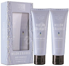 Fragrances, Perfumes, Cosmetics Set - Scottish Fine Soaps Willow & Bluebell (sh/gel/100ml + b/oil/100ml)