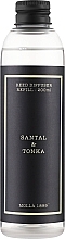 Fragrances, Perfumes, Cosmetics Fragrance Diffuser Refill - Cereria Molla Santal & Tonka