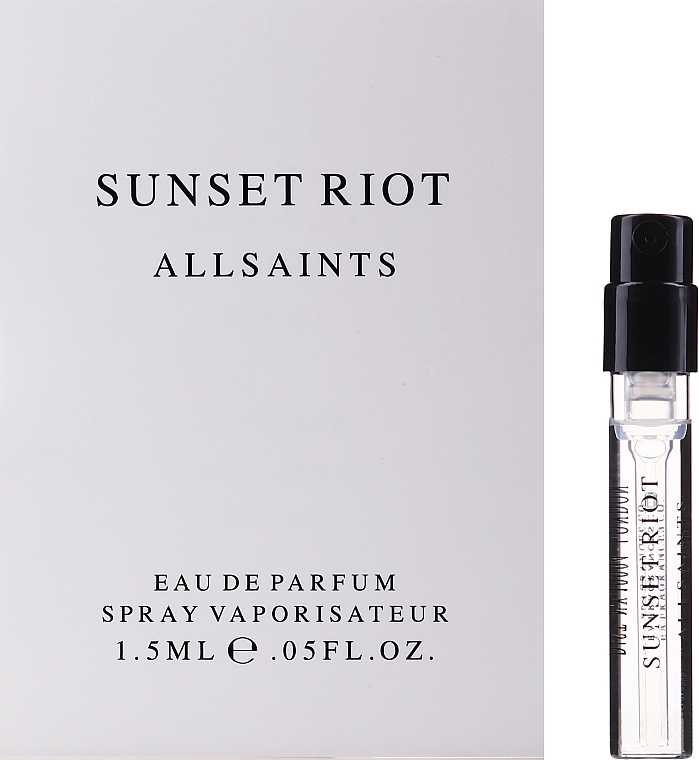 GIFT Allsaints Sunset Riot - Eau de Parfum (sample) — photo N1