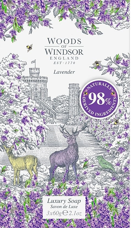 Woods Of Windsor Lavender - Soap Set — photo N1