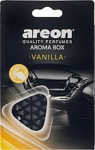 Air Freshener - Areon Aroma Box Vanilla — photo N1