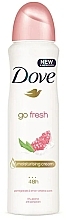 Fragrances, Perfumes, Cosmetics Pomegranate & Lemon Verbena Antiperspirant Deodorant - Dove Go Fresh 48H Pomegranate & Lemon Verbena Deo