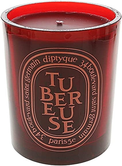 Scented Candle - Diptyque Red Tubereuse Ceramic Candle — photo N1
