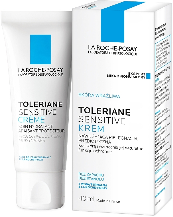 Prebiotic Soothing Moisturizing Face Cream - La Roche-Posay Toleriane Sensitive — photo N6