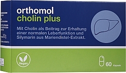 Fragrances, Perfumes, Cosmetics Liver Vitamin Complex, capsules - Orthomol Cholin Plus