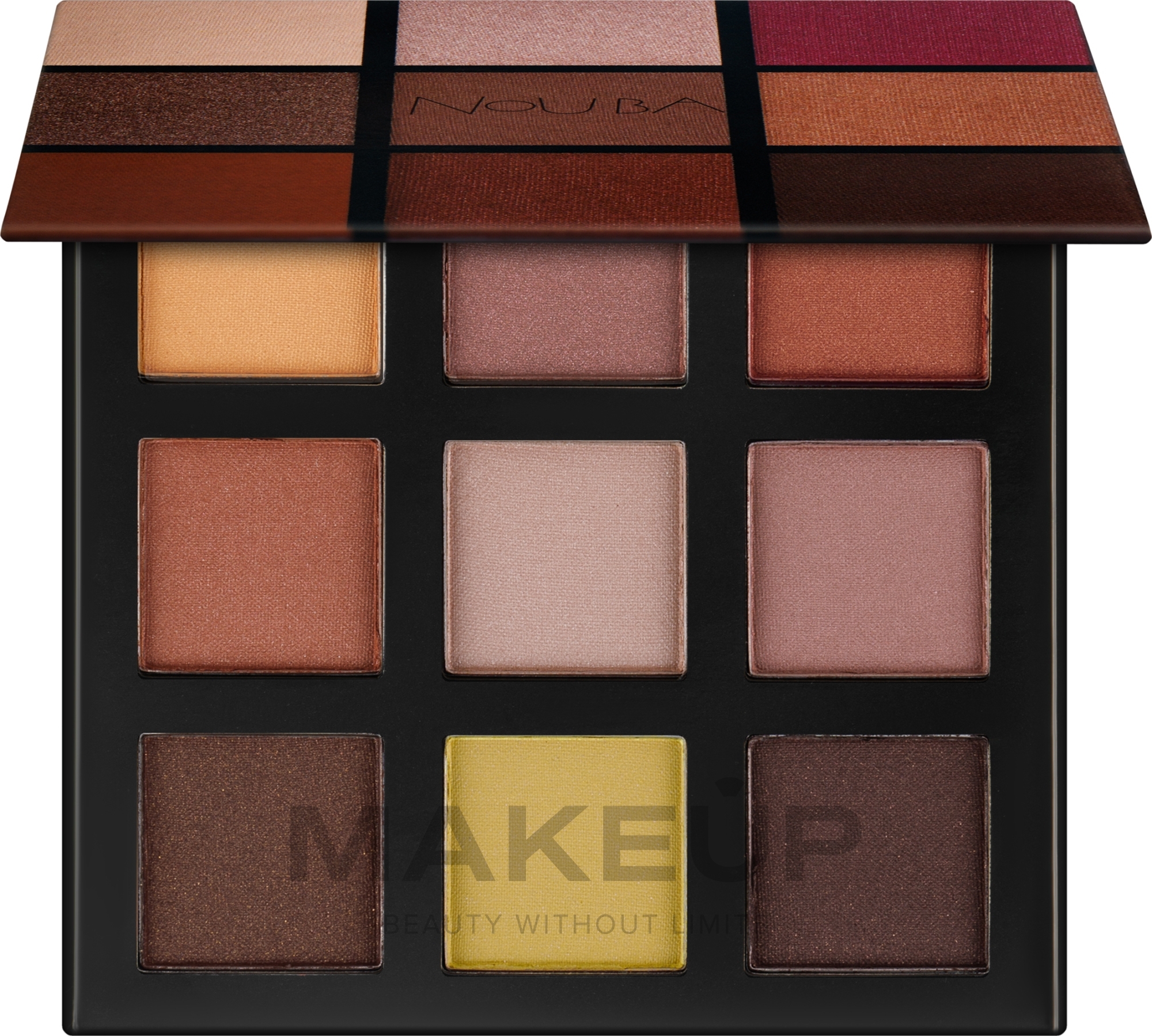 Eyeshadow Palette - NoUBA Eyeshadow Palette — photo Camel Desert N2