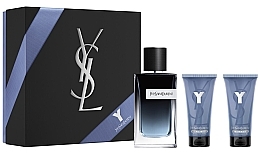 Fragrances, Perfumes, Cosmetics Yves Saint Laurent Y Pour Homme - Set (edp/100ml + sh/gel/50ml + a/sh/b/50ml)