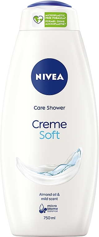 Shower Care Gel "Moisturizing and Care" - NIVEA Bath Care Creme Soft Shower Gel — photo N2
