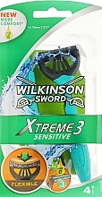 Fragrances, Perfumes, Cosmetics Disposable Razor - Wilkinson Sword Xtreme 3 Sensitive