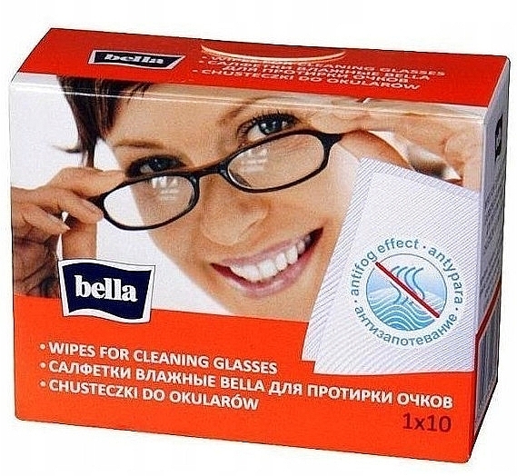 Wet Wipes for Glasses - Bella Wipes For Cleaning Glasses — photo N1