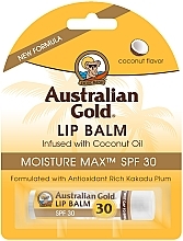 Lip Balm "Coconut" - Australian Gold Lip Balm Infused With Coconut Oil SPF 30 — photo N1