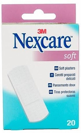 Callus Plasters, 7.6 x 10.1 cm, 20 pcs - Nexcare 3M Soft Dressing — photo N1