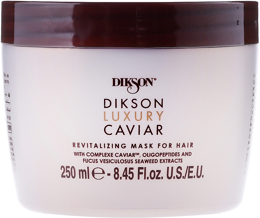 Revitalizing Hair Mask - Dikson Luxury Caviar Revitalizing Mask For Hair — photo N1