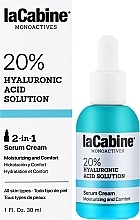 Face Cream Serum - La Cabine Monoactives 20% Hyaluronic Serum Cream — photo N3