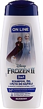 Fragrances, Perfumes, Cosmetics 3-in-1 Shower Gel & Shampoo - On Line Kids Disney Frozen