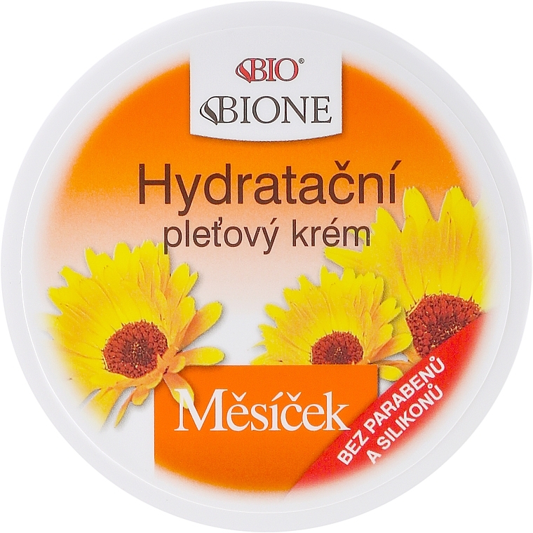 Moisturizing Face Cream - Bione Cosmetics Marigold Hydrating Facial Cream — photo N2