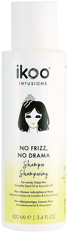 No Frizz, No Drama Shampoo - Ikoo Infusions No Frizz, No Drama Shampoo — photo N5