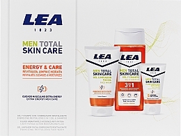 Fragrances, Perfumes, Cosmetics Set - Lea Men Total Skin Care Energy & Care (sh/gel/300ml + f/wash/150ml + f/fluid/50ml)