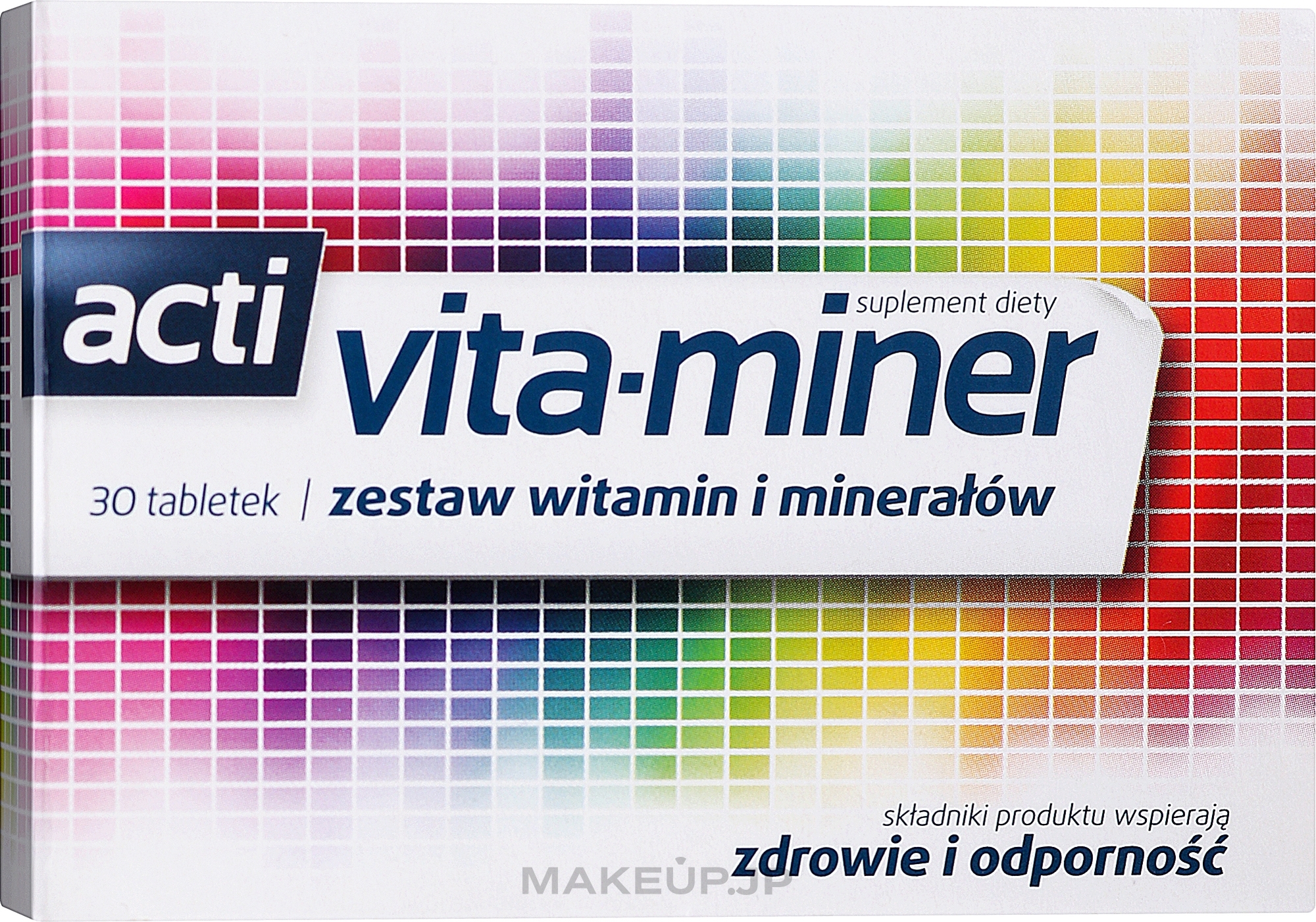 Dietary Supplement - Aflofarm Acti Vita-Miner Suplement Diety — photo 30 szt.