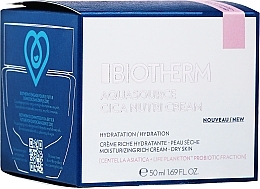 Moisturizing Cream for Dry Skin - Biotherm Aquasource Cica Nutri Cream — photo N2