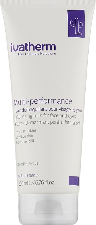 Moisturizing Milk - Ivatherm Multi-Performance Cleansing Milk Face And Eyes — photo N2