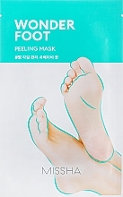 Fragrances, Perfumes, Cosmetics Foot Peeling Mask - Missha Wonder Foot Peeling Mask