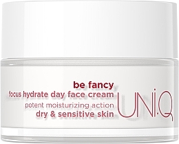 Fragrances, Perfumes, Cosmetics Day Face Cream - UNI.Q be Fancy Focus Hydrate Day Face Cream