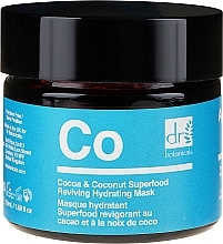 Moisturizing Face Mask - Dr. Botanicals Cocoa & Coconut Superfood Reviving Hydrating Mask — photo N5